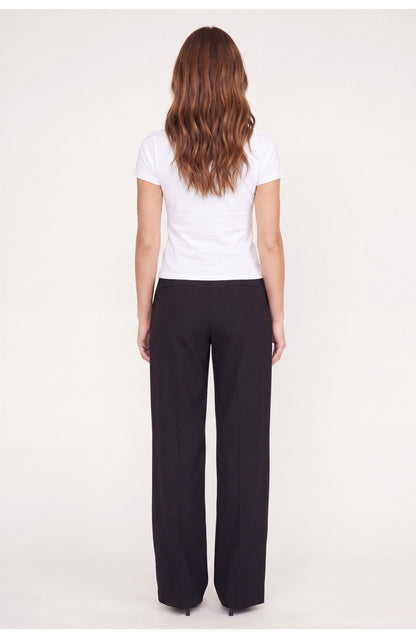 Women's Wide-Leg Trousers | High Waist | Pressed Crease
