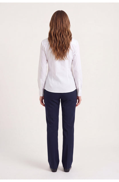 Women's Classic Shirt | Point Collar | Button Front