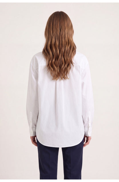 Women's Oversized Shirt | Classic Collar | Button-Down Front